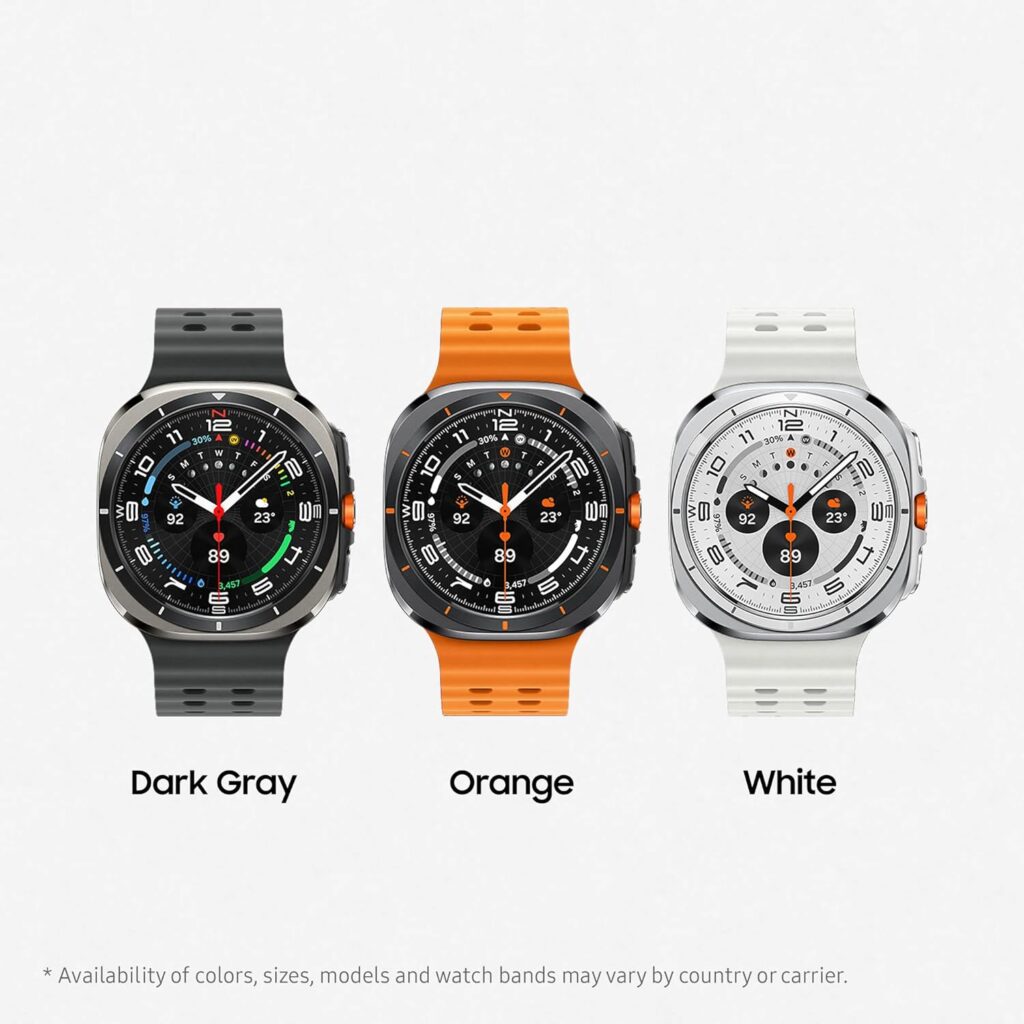 Samsung Galaxy Watch Ultra: The Ultimate Smartwatch for Adventure and Fitness Enthusiasts 2 Smartwatch Color Options